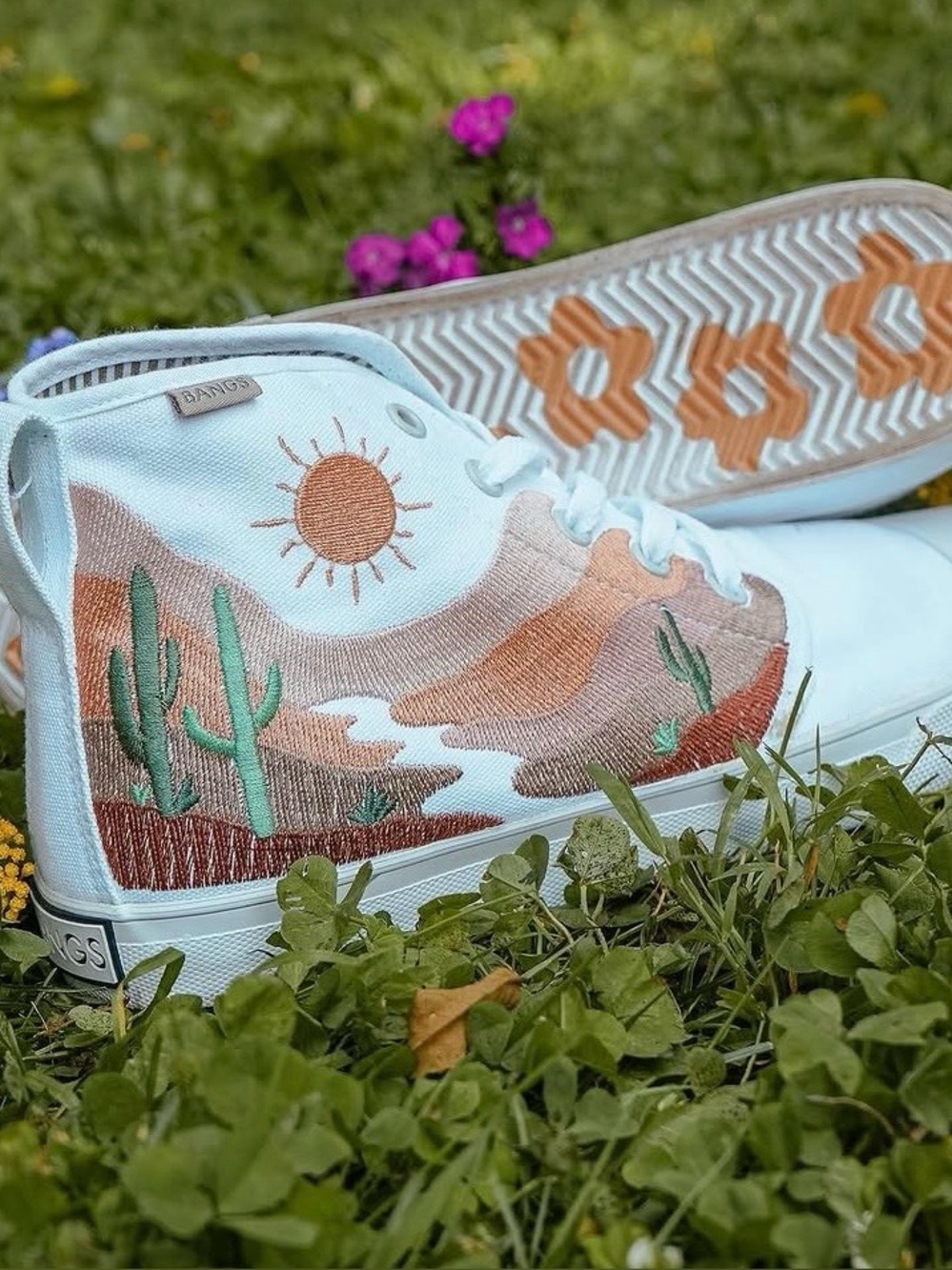 NWT Bangs High Top Sneakers